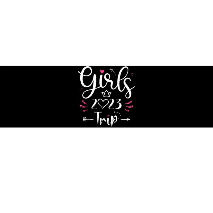 Girls Trip 23 Weekend Summer 23 Vacation Bumper Sticker