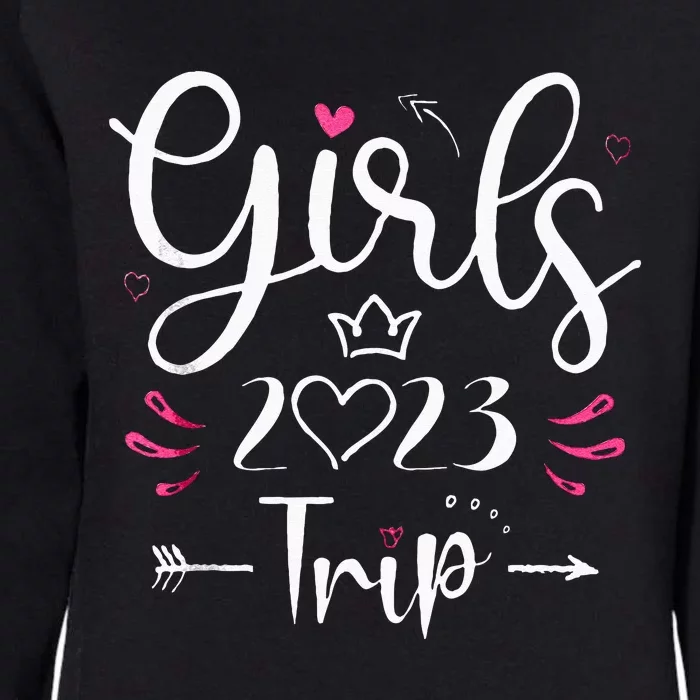 Girls Trip 23 Weekend Summer 23 Vacation Womens California Wash Sweatshirt