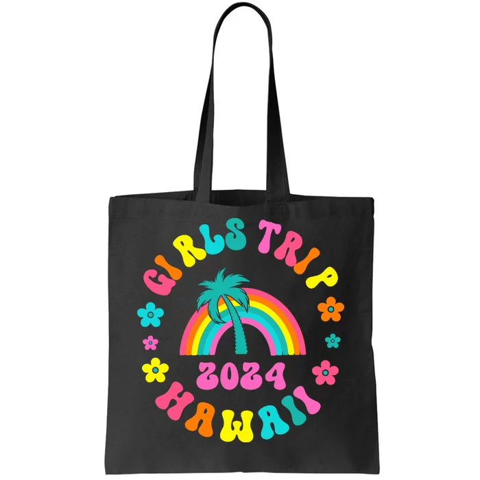 Girl Trip 2024 Hawaii Matching Group Matching Team Tote Bag