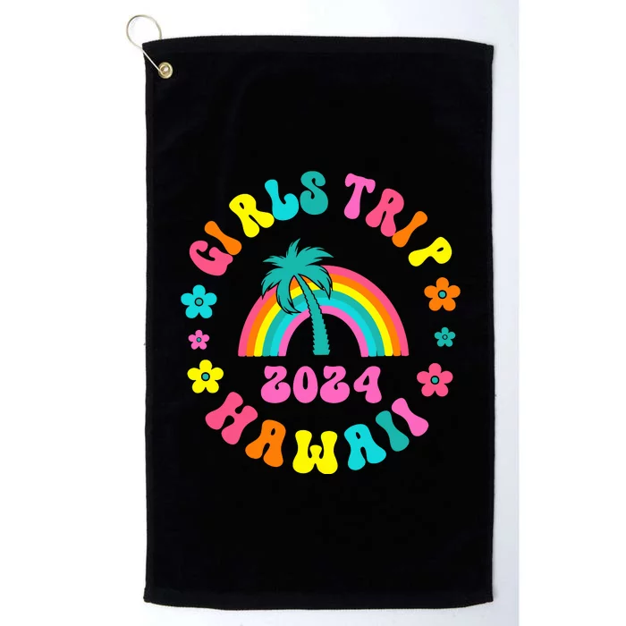 Girl Trip 2024 Hawaii Matching Group Matching Team Platinum Collection Golf Towel