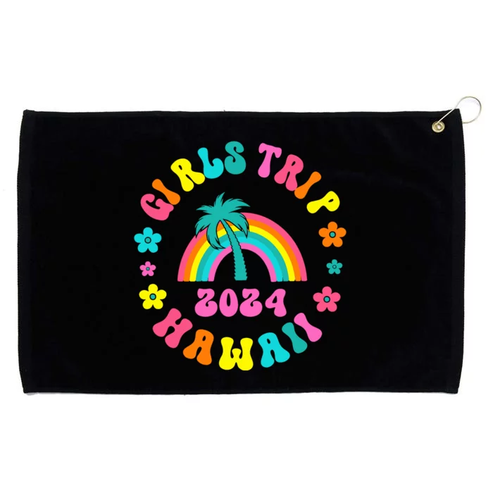 Girl Trip 2024 Hawaii Matching Group Matching Team Grommeted Golf Towel