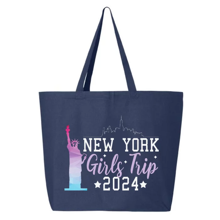 Girl Trip 2024 New York Nyc Summer Vacation Ladies Weekend 25L Jumbo Tote