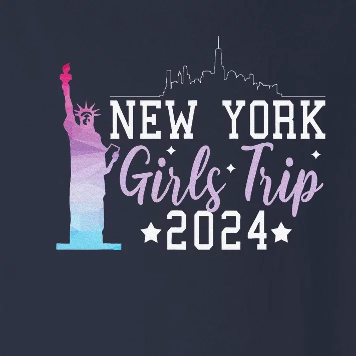 Girl Trip 2024 New York Nyc Summer Vacation Ladies Weekend Toddler Long Sleeve Shirt