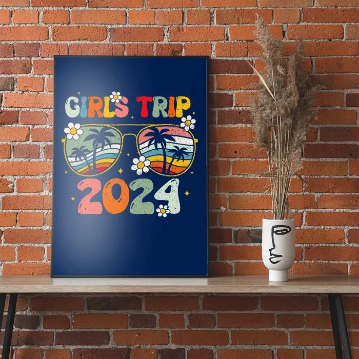 Girl Trip 2024 Weekend Summer Beach Vacation 2024 Poster