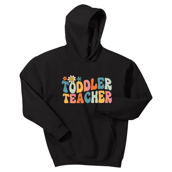 Groovy Teacher Appreciation Back To School Kids Hoodie