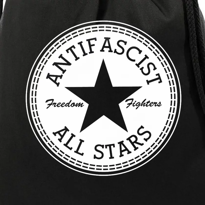 Greta Thunberg Antifa Freedom Fighters Drawstring Bag