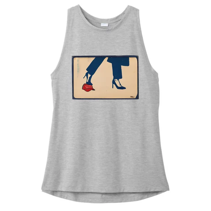 Gary Taxali Antimaga Ladies Tri-Blend Wicking Tank