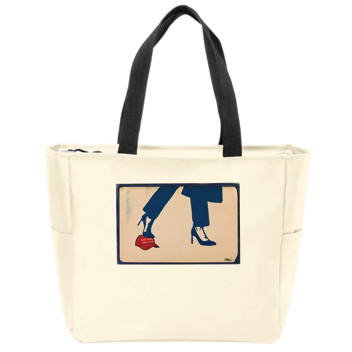 Gary Taxali Antimaga Zip Tote Bag