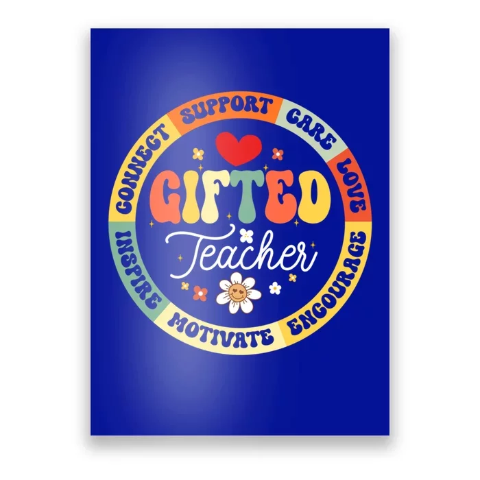 Gifted Teacher And Talented Appreciation Week Back To School Gift Poster