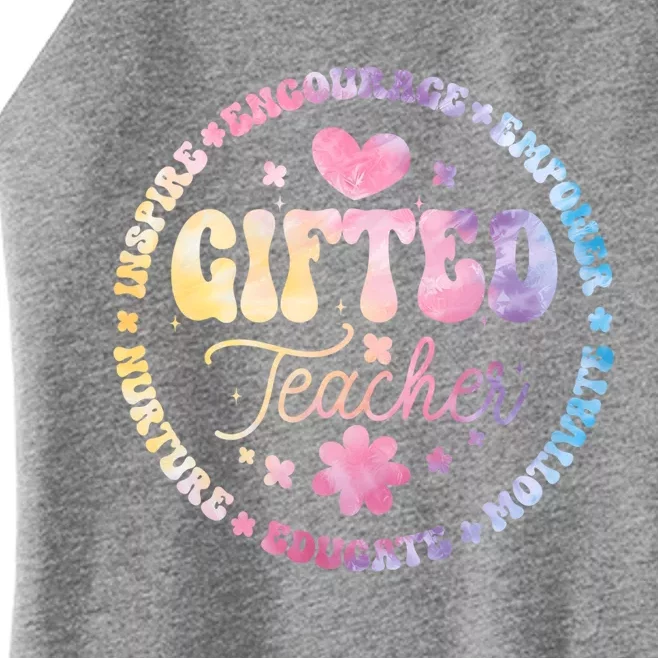 Gifted Teacher And Talented Appreciation Week Back To School Gift Women’s Perfect Tri Rocker Tank