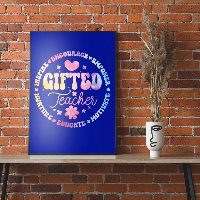 Gifted Teacher And Talented Appreciation Week Back To School Cool Gift Poster