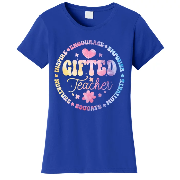 Gifted Teacher And Talented Appreciation Week Back To School Cool Gift Women's T-Shirt