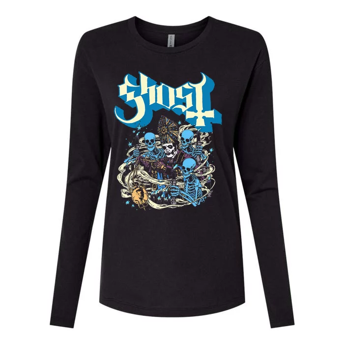 Ghost – Thurrible And Friends Womens Cotton Relaxed Long Sleeve T-Shirt