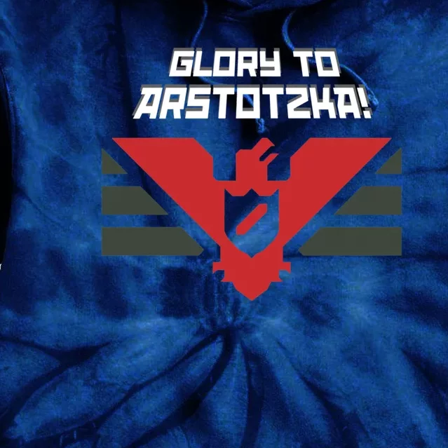 Glory To Arstotzka Tie Dye Hoodie