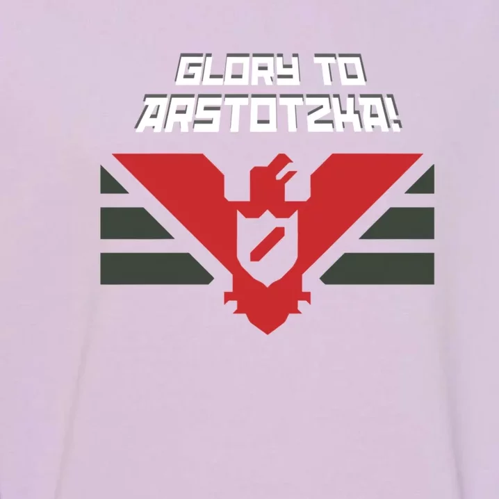 Glory To Arstotzka Garment-Dyed Sweatshirt