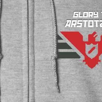 Glory To Arstotzka Full Zip Hoodie