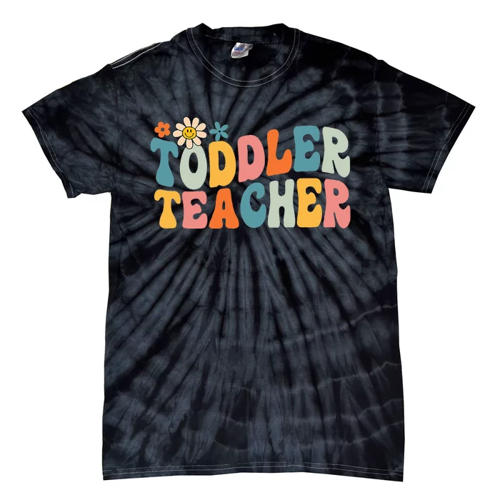 Groovy Teacher Appreciation Tie-Dye T-Shirt