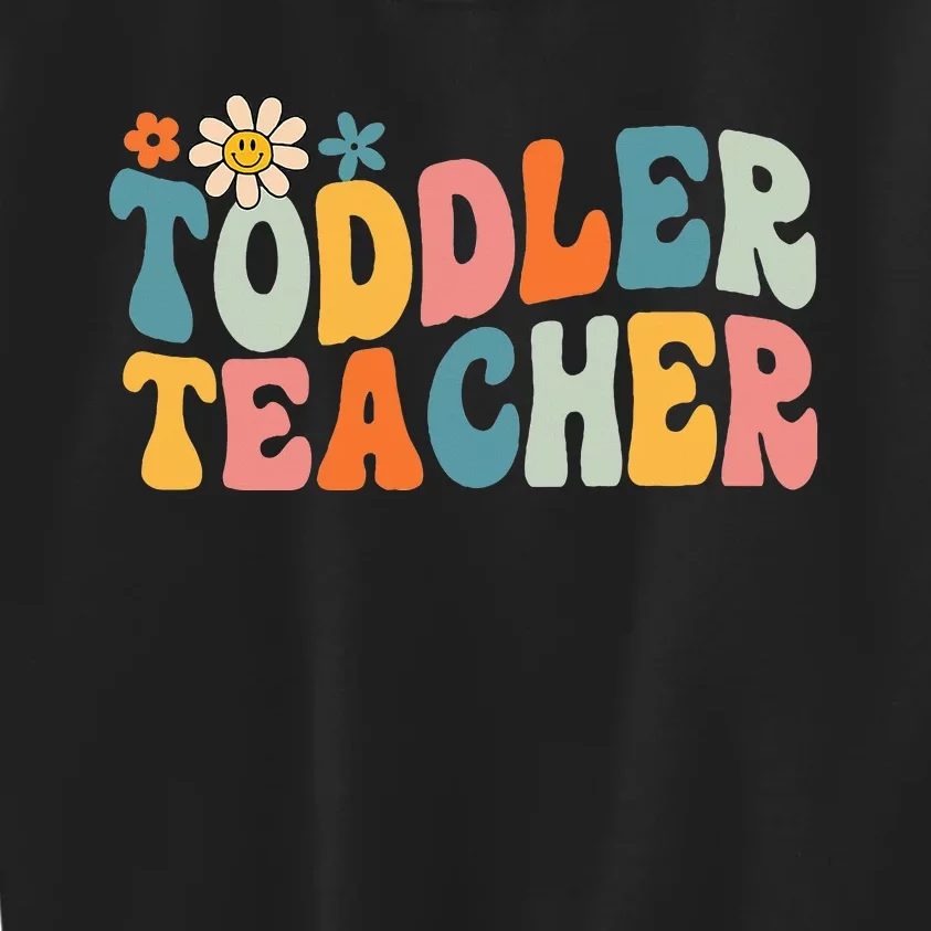 Groovy Teacher Appreciation Kids Sweatshirt