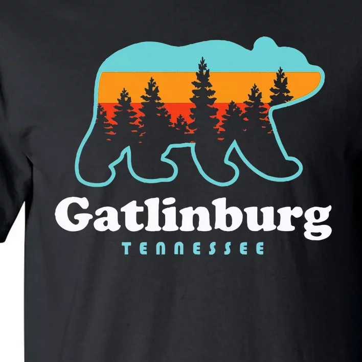 Gatlinburg Tennessee Bear Great Smoky Mountains Tall T-Shirt