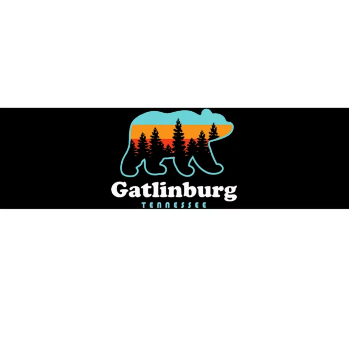 Gatlinburg Tennessee Bear Great Smoky Mountains Bumper Sticker