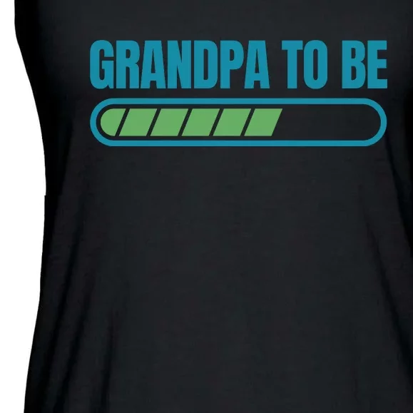 Grandpa To Be Loading Ladies Essential Flowy Tank