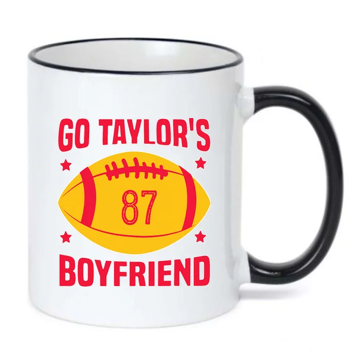 Go T.aylors Boyfriend Football Funny Go T.aylor's Boyfriend Black Color Changing Mug