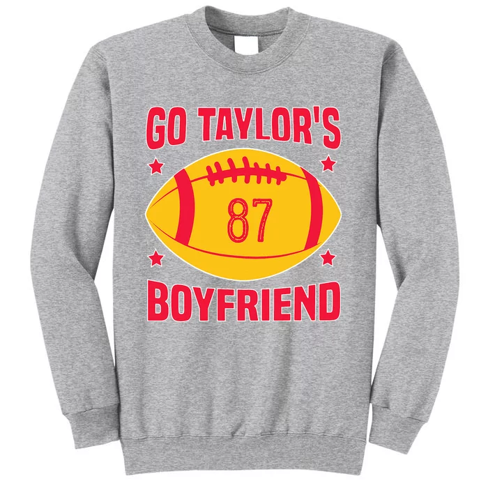 Go T.aylors Boyfriend Football Funny Go T.aylor's Boyfriend Sweatshirt