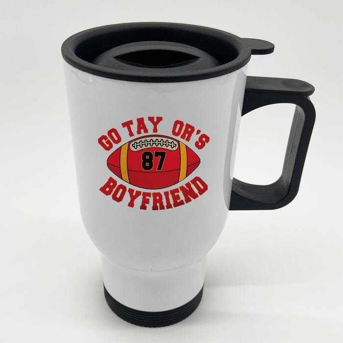 Go TaylorS BoyfriendGo TaylorS Bf Front & Back Stainless Steel Travel Mug