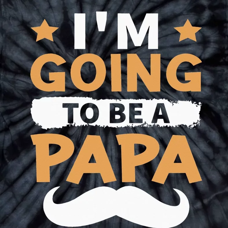 Going To Be Papa Again Soon To Be Daddy Husband Tie-Dye T-Shirt