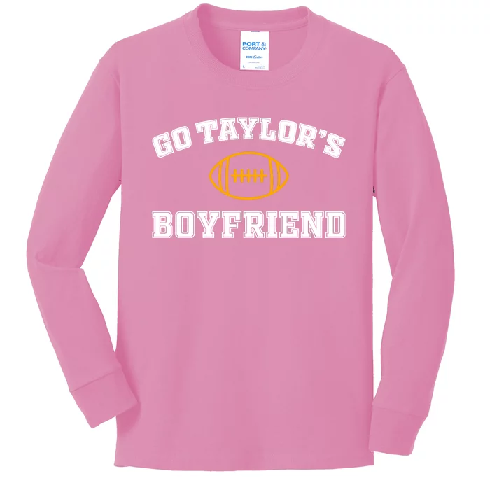 Go Taylor&39;S Boyfriend Kids Long Sleeve Shirt