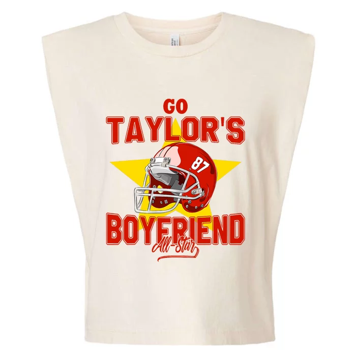 Go Taylors Boyfriend Garment-Dyed Women's Muscle Tee