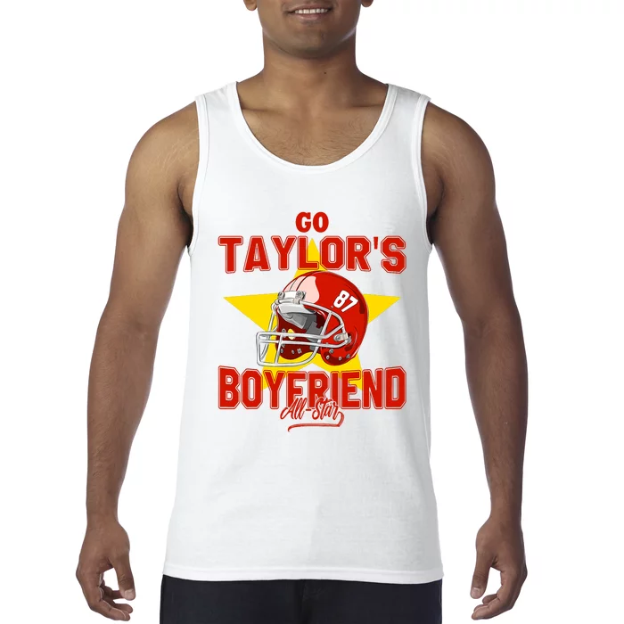 Go Taylors Boyfriend Tank Top