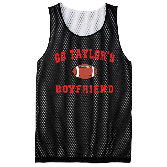 G.o T.aylor's B.oyfriend  Football Lovers Ta.ylor Name Mesh Reversible Basketball Jersey Tank