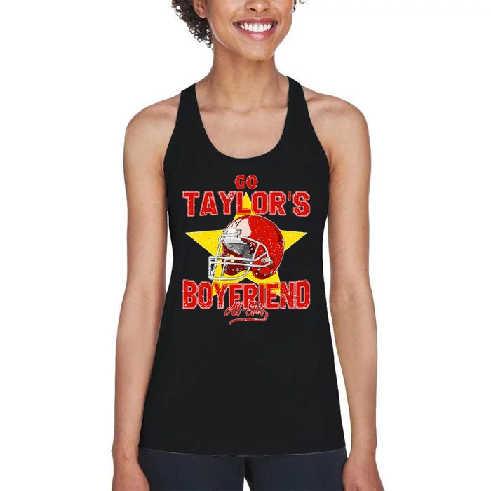 G.o T.aylors Boyfriend Women's Racerback Tank