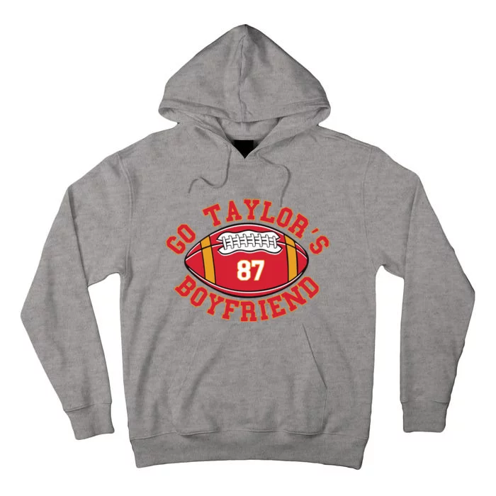 Go Taylors Boyfriend Football Tall Hoodie