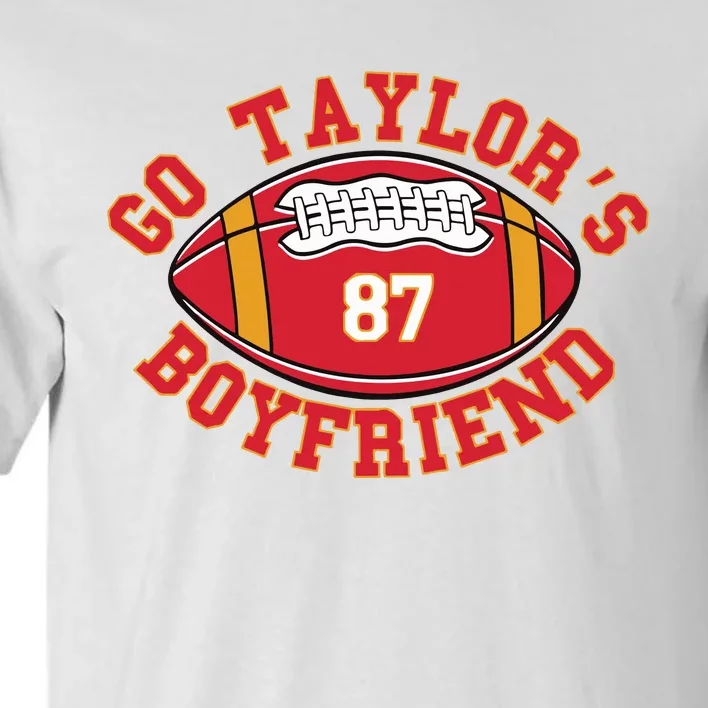 Go Taylors Boyfriend Football Tall T-Shirt