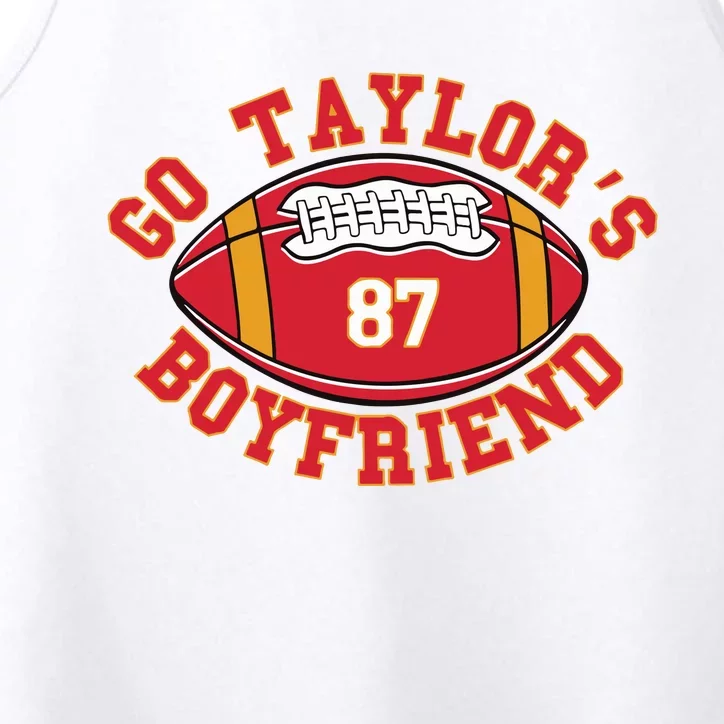 Go Taylors Boyfriend Football Performance Tank