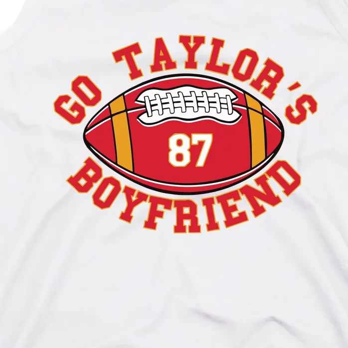 Go Taylors Boyfriend Football Tank Top