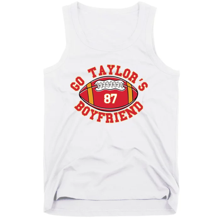 Go Taylors Boyfriend Football Tank Top