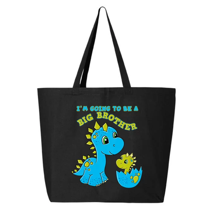 Going To Be A Big Brother Cute Dinosaur Lovers 25L Jumbo Tote