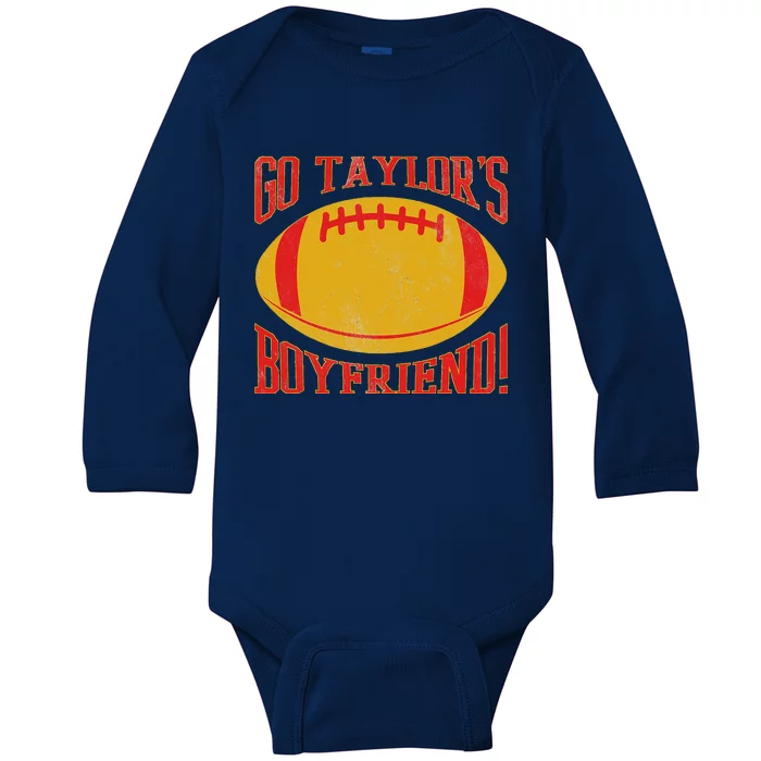 Go T.Aylors B.Oyfriend Baby Long Sleeve Bodysuit