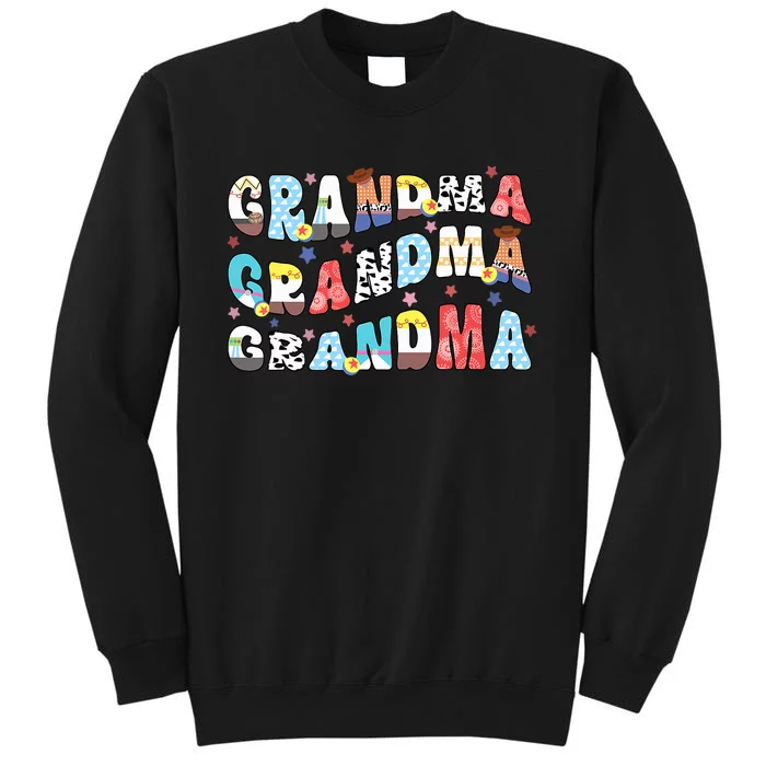 Grandma Toy Birthday Boy Story Family Matching Birthday Boy Tall Sweatshirt