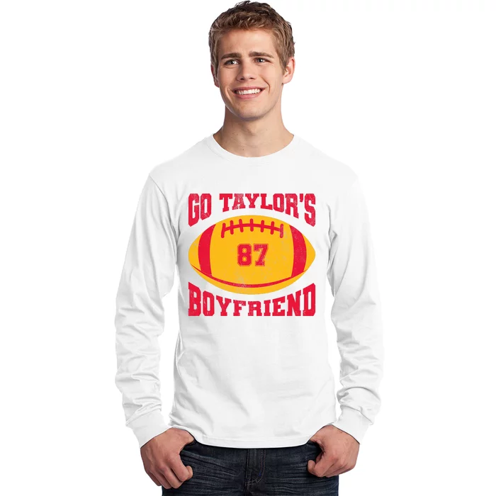 Go Taylors_ Boyfriend Football Season Game Day Long Sleeve Shirt