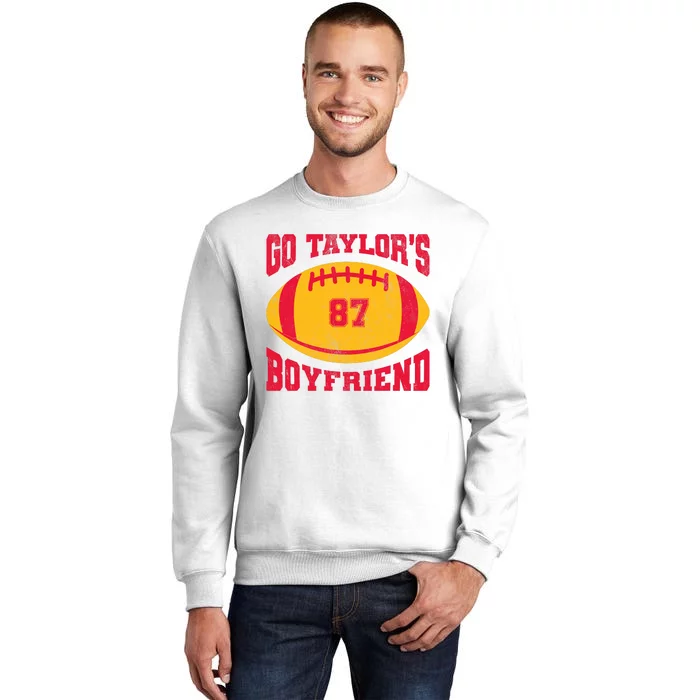 Go Taylors_ Boyfriend Football Season Game Day Sweatshirt