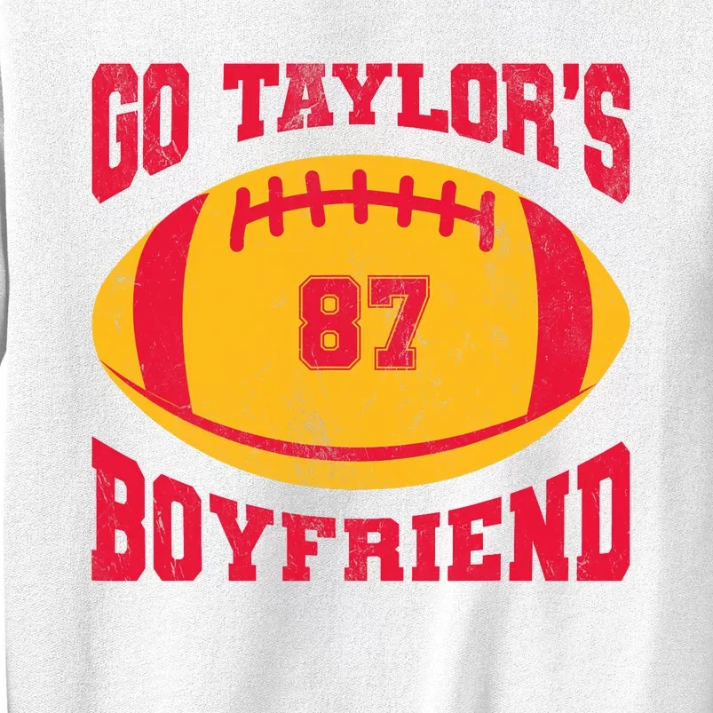 Go Taylors_ Boyfriend Football Season Game Day Sweatshirt