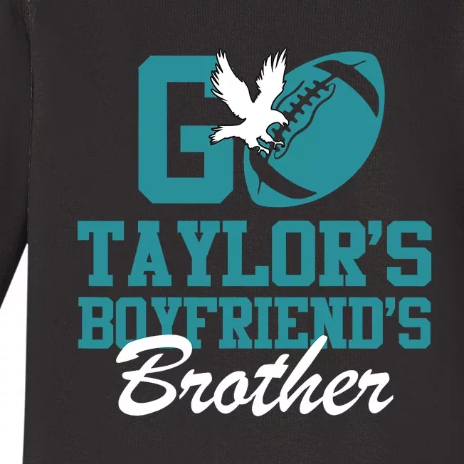 Go Taylors_ Boyfriends Brother Baby Long Sleeve Bodysuit