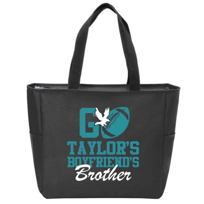 Go Taylors_ Boyfriends Brother Zip Tote Bag