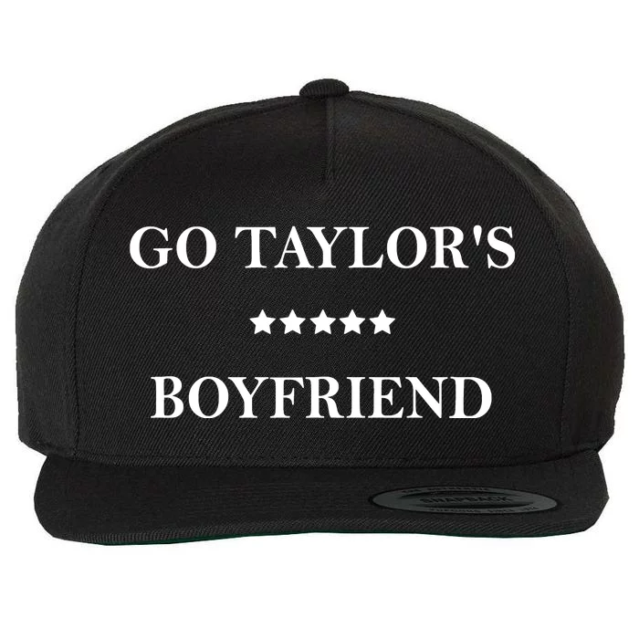 Go Taylors Boyfriend Football Fan Funny Wool Snapback Cap