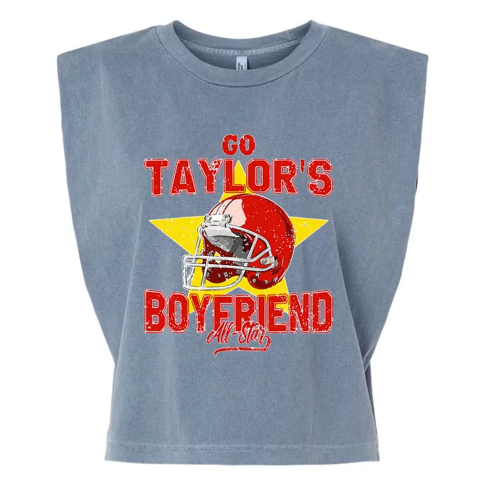 Go T.Aylors Boyfriend Garment-Dyed Women's Muscle Tee