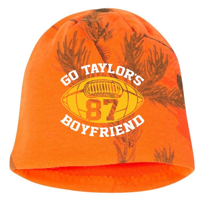 Go T.aylors Boyfriend Football Funny Go T.aylor's Kati - Camo Knit Beanie